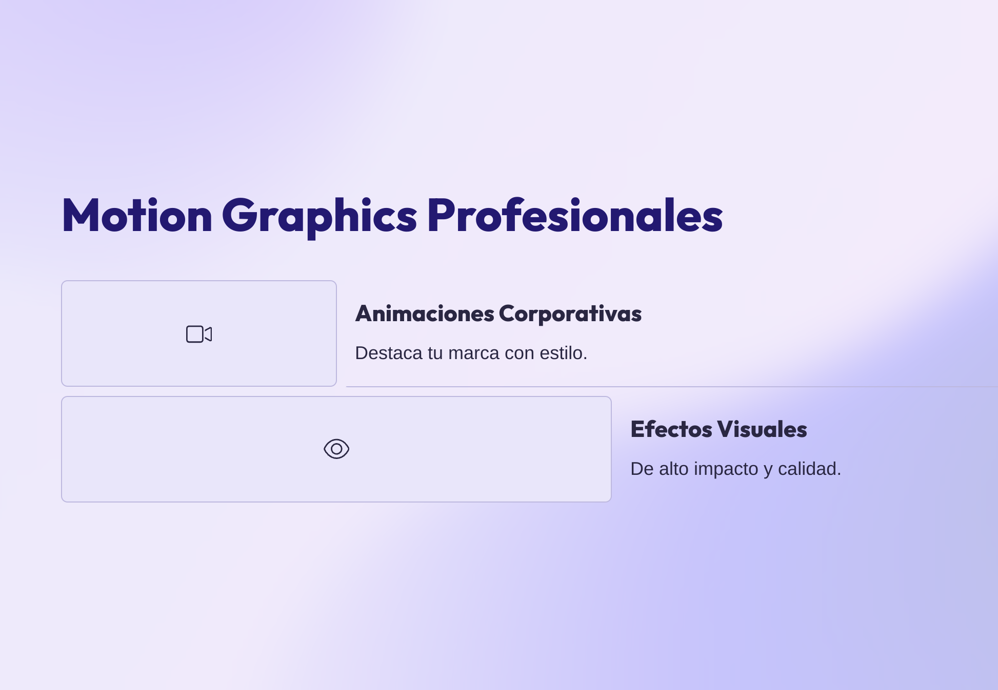 Motion Graphics